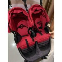 ราคา พร้อมส่ง‼️ส่งฟรี‼️รถเข็นเด็กแฝด Britax B-Agile Double Stroller, Black รถแบรนด์เยอรมัน แข็งแรงรับน้ำหนักได้เยอะ สภาพดี (26952007394)