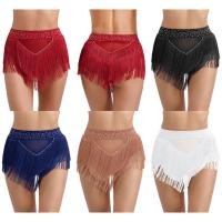 ราคา Yeahdor ผู้หญิง Rhinestone พู่กระโปรงกางเกงขาสั้น Rave เทศกาล Bottoms (24978718358)