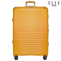 ราคา ELLE Travel Ripple Collection, Large 28" Luggage, 100% Polycarbonate (PC), Secure Aluminum Frame, Mustard (3757660378)