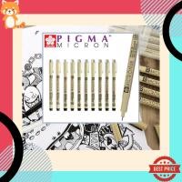 ราคา SAKURA Pigma ปากกาตัดเส้นพิกม่า ซากุระ แบบหัวเข็ม (23650216980)