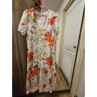 ราคา เดรสพื้นขาว ลายดอก ป้าย BO Rich Ta (24819509765)