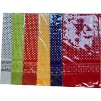 ราคา ผ้าเช็ดหน้า ผ้าโพกหัว ลายจุด ผ้าโพกหัววินเทจ ผืนใหญ่ สีสด สีสวย (6051196353)