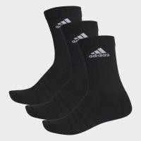 ราคา ถุงเท้า ADIDAS 3-STRIPES PERFORMANCE CREW SOCKS รุ่น 3S PER CR HC 3P (AA2298) สีดำ ของแท้ (1414035807)