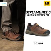 ราคา CAT Caterpillar รองเท้าเซฟตี้ รองเท้านิรภัย M Streamline2.0 LeatherCT CSA P725307 (6900) (21695293086)