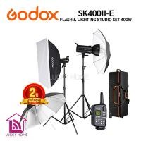 ราคา Godox Studio Flash SK400II-E SET ชุดไฟสตูดิโอ 400W - รับประกันศูนย์ godox thailand 2ปี (10315366762)