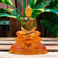 ราคา UNI(999)พระแก้วใสเชียงแสน หลวงพ่อฤาษีลิงดำวัดท่าซุง ผิวสีเหลืองน้ำผึ้งงดงาม หน้าตัก3นิ้ว สูง 5 นิ้ว (20590310160)