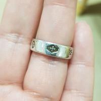 ราคา แหวนเงินแท้ แบรนด์ Agete ไซส์ 51 งานญี่ปุ่นมือสอง (15443133878)