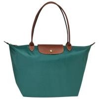 ราคา พร้อมส่ง!!! Longchamp le Pliage ไซส์ M หูยาว สี Cedre (29797984)
