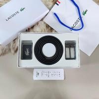 ราคา ส่งฟรี⚡Set เข็มขัดผู้ชาย Lacoste แท้ มี2หัว สลับใช้ได้ ของขวัญ สุดคุ้ม (26462207510)