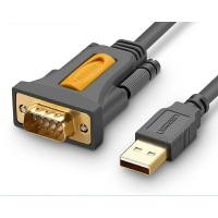 ราคา UGREEN USB 2.0 to RS232 DB9 Serial Cable Male A Converter Adapter with PL2303 Chipset (สายยาว 2ม.) (6596337591)