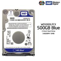 ราคา 500 GB HDD 2.5" (ฮาร์ดดิสก์โน้ตบุ๊ค) WD BLUE 5400RPM SATA3 (WD5000LPCX) รับประกัน 3 ปี (1534192714)
