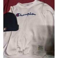 ราคา เสื้อ Champion & หมวกไหมพรม ซื้อคู่กันได้ในราคา 550 บาท เสื้ออย่างเดียว 300 บาท ไซส์ M (3937387451)