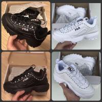 ราคา รองเท้า Fila Disruptor II รุ่นใหม่ สีดำ (1969146793)