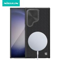 ราคา NILLKIN เคสโทรศัพท์มือถือ PC TPU แข็ง ไนล่อน โลหะ กันกระแทก ป้องกันเลนส์กล้อง พร้อมขาตั้ง สําหรับ Samsung Galaxy S24 Ultra (25907656449)