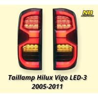 ราคา ไฟท้าย vigo vigo smartcab vigo champ LED ลาย revo 2020 เลข3 ไฟท้ายแต่ง led vigo taillamp hilux vigo led ปี2005-2012 (14341767503)