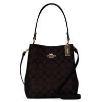 ราคา กระเป๋า coach ทรงถัง กระเป๋าแฟชั่น หนังแท้ 10นิ้ว (6360788130)