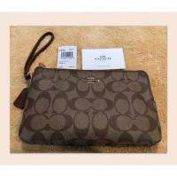ราคา Coach คล้องมือ 2 ซิป size L ของใหม่ แท้ % (3413025850)