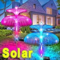 ราคา แมงกะพรุนพลังงานแสงอาทิตย์ไฟสวน7สีกลางแจ้งกันน้ําพลังงานแสงอาทิตย์กลางแจ้งแสงสนามหญ้าโคมไฟกลางแจ้งไฟสวนตกแต่ง (28605615747)