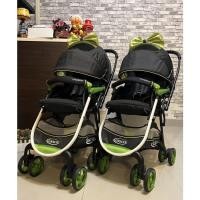 ราคา รถเข็นเด็กมือสอง ยี่ห้อ Graco รุ่น Citilite ACE Higt Seat สีดำเขียว (2190465846)