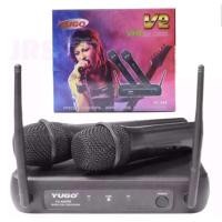 ราคา ﻿YG-668 VHF Wireless Microphone ไมค์โครโฟนไร้สาย ไมคโครโฟนคู่ ใช้งานง่าย มี มอก. (7861225548)
