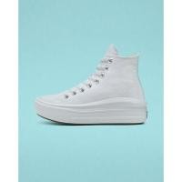 ราคา Converse Chuck Taylor All Star Move White/Natural Ivory/สีดำ 568498C (20586930815)