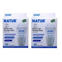 ราคา Natur ถุงเก็บน้ำนม แพ็ค 50 ชิ้น (2 แพ็ค ) (1796150741)