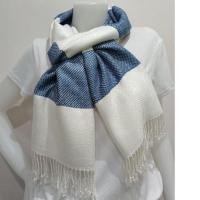 ราคา ผ้าพันคอสีคราม-ผ้าย้อมคราม (13085969241)