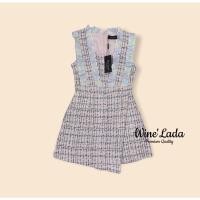 ราคา งานป้าย ผ้าทวิต เดรส (21233739782)