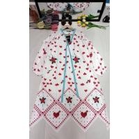 ราคา Go Style เดรสยาวสีขาวลายหัวใจสีแดง งานป้าย YPY งานตรงป้าย (23737237102)