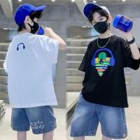 ราคา พร้อมส่ง เสื้อผ้าเด็กผู้ชาย เซ็ท2ชิ้น แฟชั่นชุดเด็กผู้ชาย เสื้อ+กางเกงยีนส์5-14ปี เสื้อผ้าเด็กโตชาย ชุดเซ็ทเด็กชาย ML959 (26514434770)