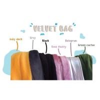 ราคา กระเป๋าผ้ากำมะหยี่ (244624989)