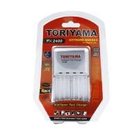 ราคา Toriyama แท่นชาร์จ FX2400 + ถ่าน AA1200 mAh /แพค 4 ก้อน (6548713021)