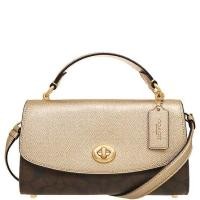 ราคา Coach C1441 Tilly Satchel 23 In Signature Canvas กระเป๋าสะพายข้าง