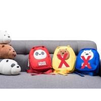 ราคา MINISO กระเป๋าสะพายหลังเด็ก We Bare Bears (7537974897)