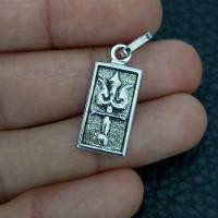 ราคา จี้ตรีศูล จี้ตรีศูลเงิน จี้ตรีศูลเงินแท้ จี้ตรีศูลเนื้อเงินแท้ ตรีศูล ตรีศูลเงินแท้ ตรีศูลพระศิวะ (14337160327)