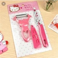 ราคา มีดคิตตี้ พร้อมที่ปลอกผลไม้ (2472905043)