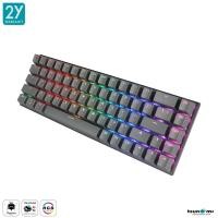 ราคา คีย์บอร์ดเกมมิ่ง Tsunami Outemu MK-68 68Keys 60% Compact Mechanical Keyboard (27800447976)
