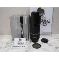 ราคา Tamron Lens 70-300 mm. F4-5.6 Di VC USD FOR NICKON สภาพสวยงาม ใช้งานได้ปกติ ไม่มีรอย ฝาปิดหน้าหลัง HOOD ครบ หน้าเลนส์ใส (14852863716)