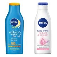 ราคา โลชั่นกันแดด NIVEA SUN PROTECT & REFRESH BODY LOTION SPF50 PA++++ 125ml (1421486396)