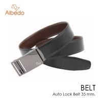 ราคา [Albedo] AUTO LOCK BELT 35 MM. เข็มขัดหัวออโต้ล็อค/เข็มขัดผู้ชาย/เข็มขัดทำงาน/เข็มขัดหนัง/เข็มขัด - GN00699 (7294687403)