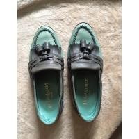 ราคา รองเท้าทรงโลฟเฟอร์ YSL size 40 (10521853493)