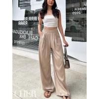 ราคา 40กางเกงขายาวผ้าวาเลนติโน่ทรงสวยผ้าดีเย็นสบาย♥️ (25876535770)