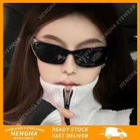ราคา (HENGHA) แว่นกันแดดแห่งอนาคต Punk สําหรับผู้หญิง Western Spice Girls Sport Style แว่นกันแดดขี่ (28307049327)