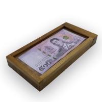 ราคา เกมส์ไม้ปริศนาเอทีเอ็ม ATM Puzzle กล่องลับเก็บเงิน ของเล่นไม้ เสริมทักษะกลยุทธ์ เสริมพัฒนาการ มีไห้เลือก3ขนาด (19986967017)