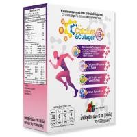 ราคา ซีซี แคลเซี่ยมและคอลลาเจน พลัส วิตามิน 13 ชนิด CC Calcium&Collagen Plus 13 Vitamins 1 กล่อง (10 ซอง) (24618445575)