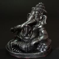 ราคา พระพิฆเนศ ปางเอกเขนก มวลสารแร่เหล็กน้ำพี้ (6633224913)