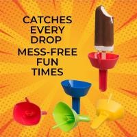 ราคา ด้วยหลอด ตู้แช่ไอศกรีม Popsicle มือป้องกันสกปรก ป้องกันการหยดน้ำ สาขาไอติม Pop No Drop THE ORIGINAL (23872287726)