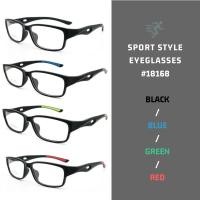 ราคา กรอบแว่นสายตา ทรงสปอร์ต วัสดุ TR90 น้ำหนักเบา ยืดหยุ่นสูง รุ่น TR90-18168 (1205697632)