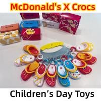 ราคา 2024 ใหม่ McDonalds X Crocs จี้ของที่ระลึกจํากัด Mini Mcdonald Happy Meal Crocs ของเล่น Mcdonalds Crocs เด็กs วันสะสม (25386385958)