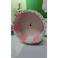 ราคา วงล้อหนูแฮมสเตอร์แบบสี ไร้เสียง จักรวิ่งหนูแฮมสเตอร์ ล้อวิ่งหนูแฮมเตอร์ ของเล่นแฮมเตอร์ (24067814321)